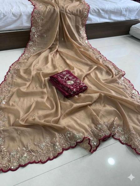 Vastrangan sequence work saree website for wholesale clothing